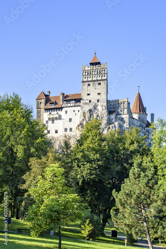 Daylight summer view to Bran Castle