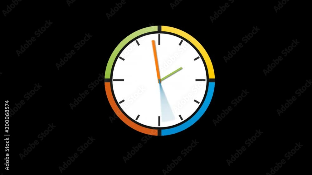 24 Hours Animated Clock. ALpha Channel Included. 24 Hours Animated Clock. ALpha Channel Included.
