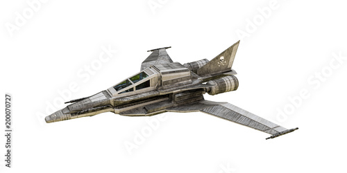 Fototapeta Naklejka Na Ścianę i Meble -  spaceship fighter
