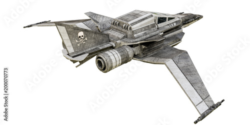 Fototapeta Naklejka Na Ścianę i Meble -  spaceship fighter