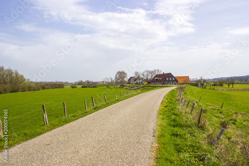 county landscape in the Netherlands