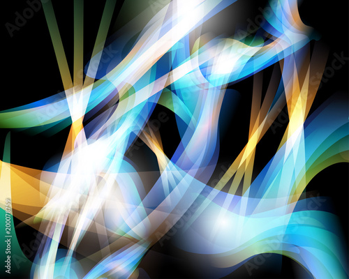 Abstract background composed of simple elements