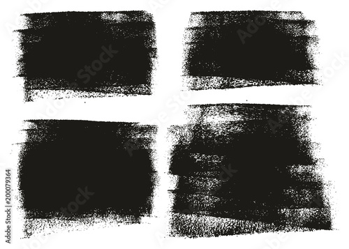 Paint Roller Background High Detail Abstract Vector Background Set 157