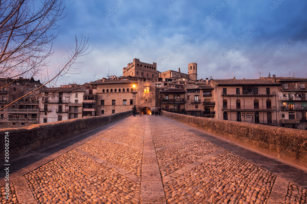 Valderrobres is one of the most beautiful towns of teruel Spain