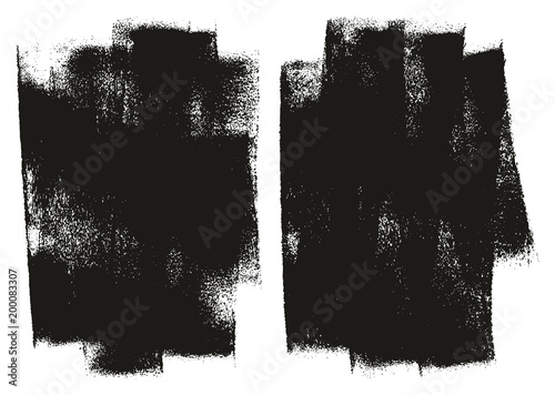 Paint Roller Background High Detail Abstract Vector Background Set 132