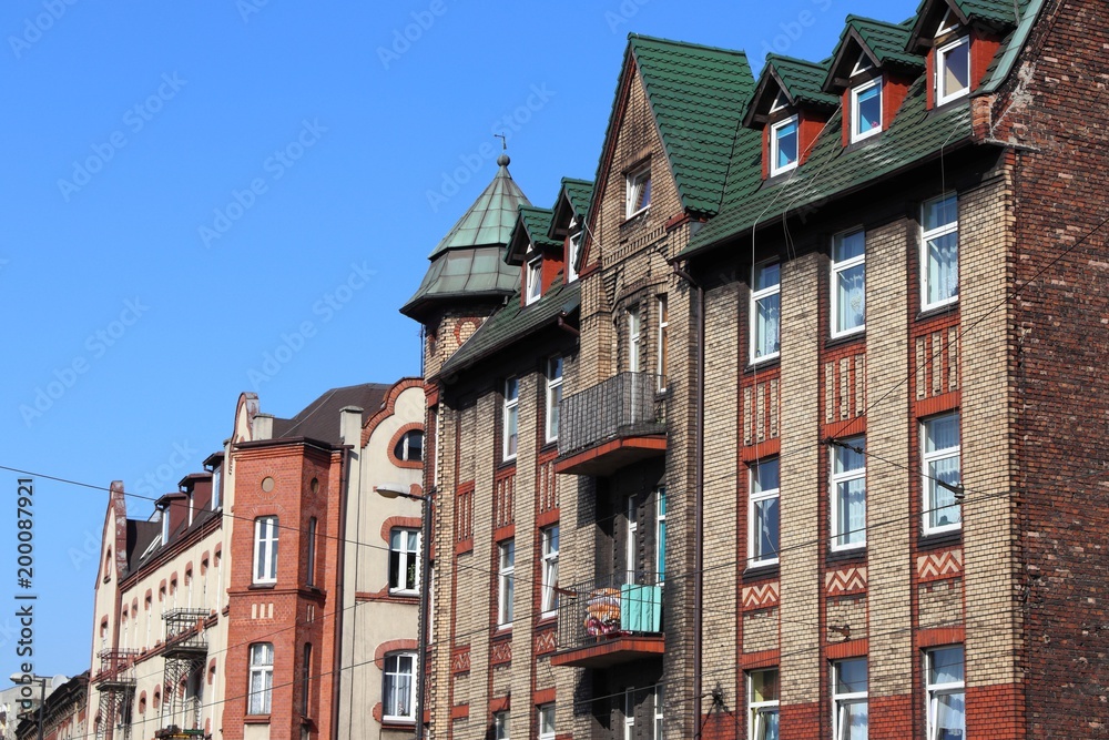 Obraz premium Swietochlowice city, Poland