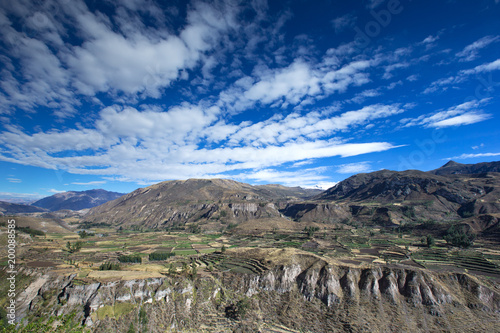 landscape in mountains. Peru.