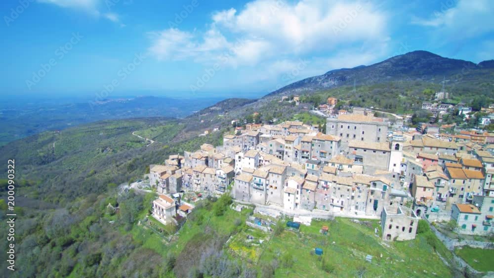 Aerial view of San Polo dei cavalieri Aerial view of San Polo dei cavalieri