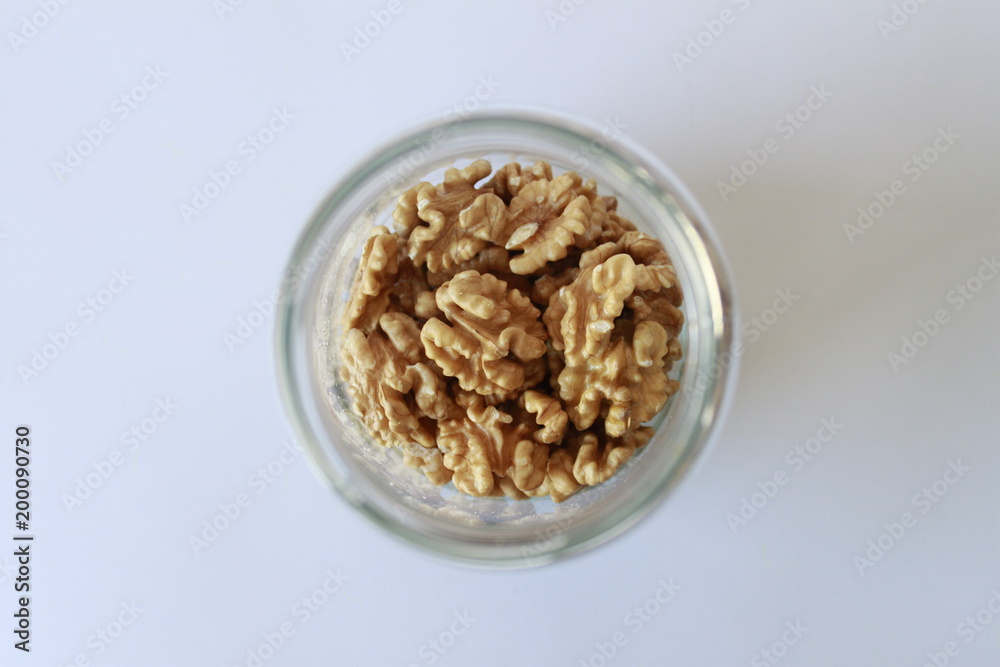 Jar of walnut Jar of walnut