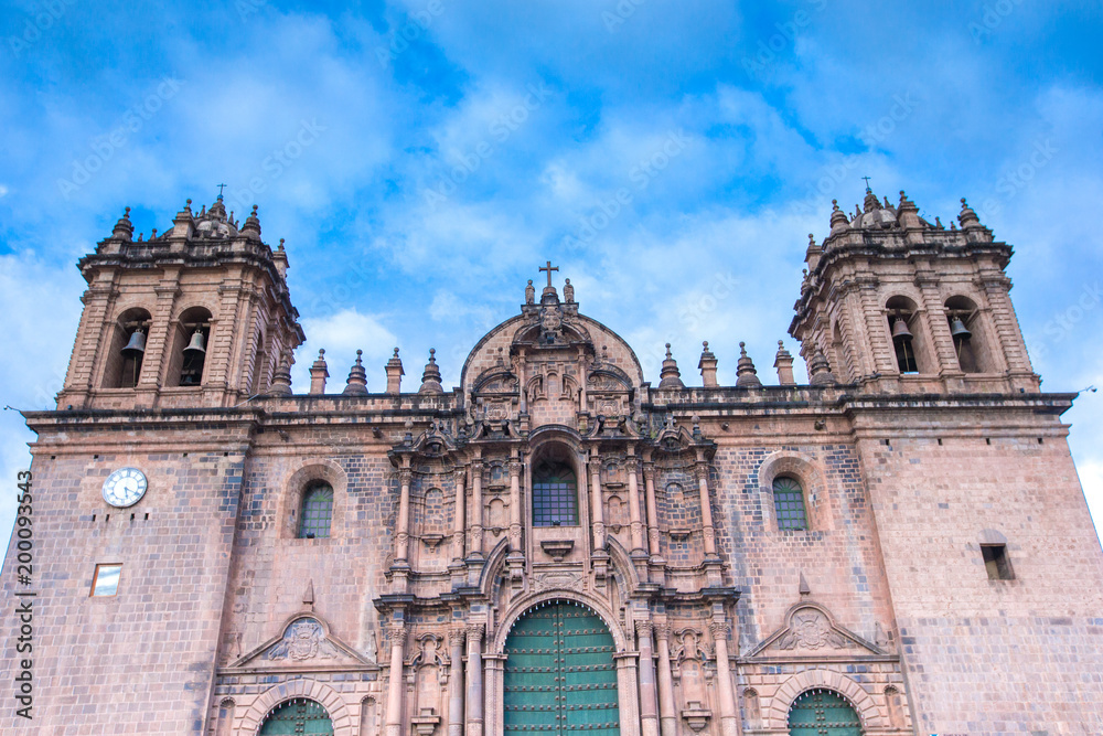 Fototapeta premium The Cathedral in Cusco, Peru