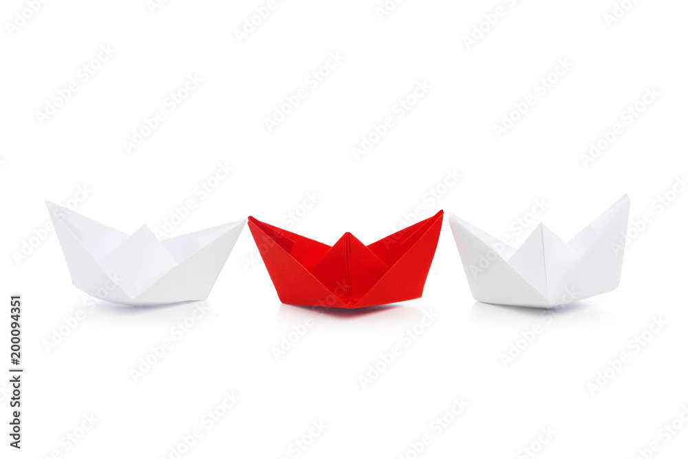 winner red paper ship winner red paper ship
