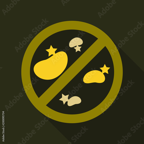 Bacteria and germs colorful set, micro-organisms disease-causing objects, different types, bacteria, viruses, fungi, protozoa. Vector flat style cartoon illustration isolated on background