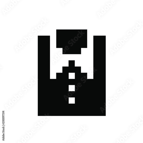 Shirt folded pixels