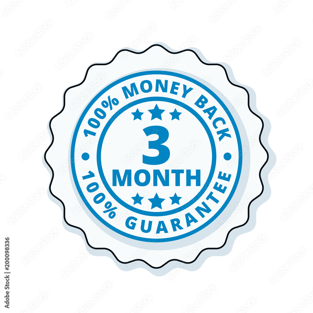 3 Month Money Back illustration 3 Month Money Back illustration