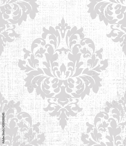 Luxury classic ornament background Vector. Baroque intricate design illustrations