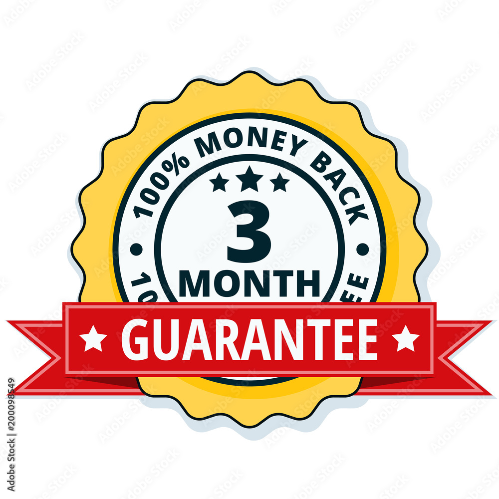 3 Month Money Back illustration 3 Month Money Back illustration