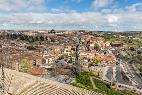 View of the rooftops of Toledo from one of its tourist lookouts