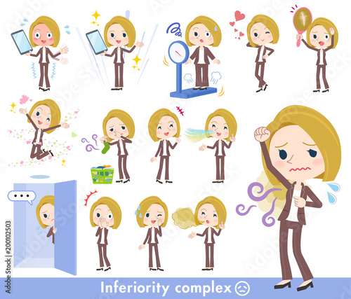 blond hair business women_complex