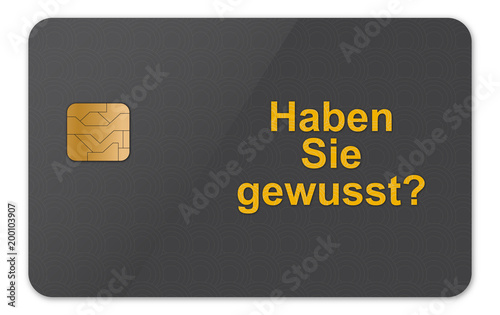 Karte - Haben Sie gewusst?