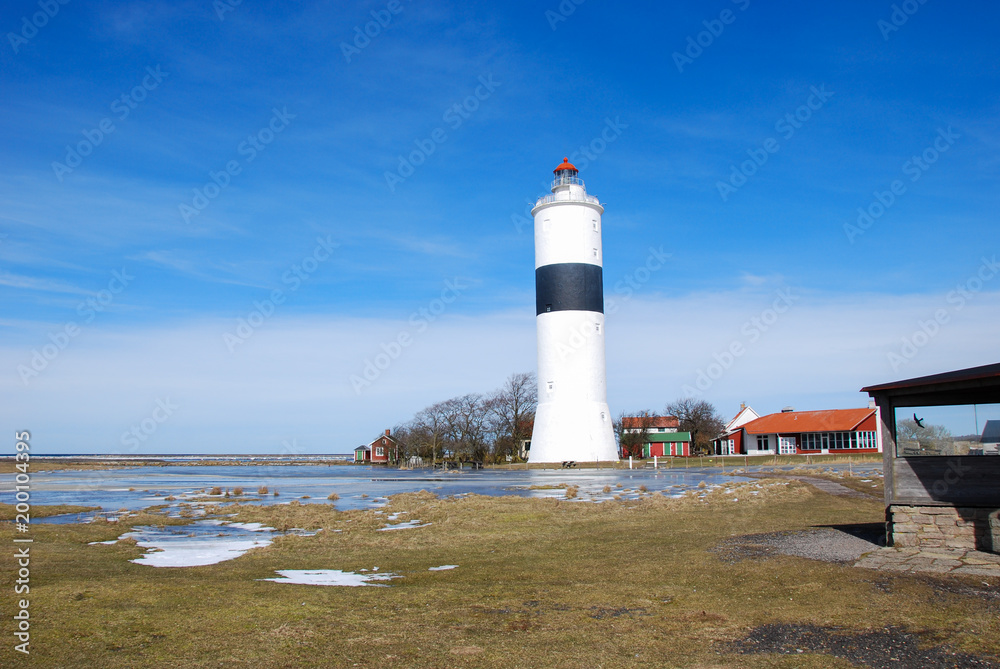 The Lighthouse by Ottenby in Sweden