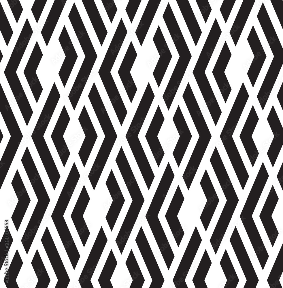Vector abstract repeating classical background in black and whit Vector abstract repeating classical background in black and whit