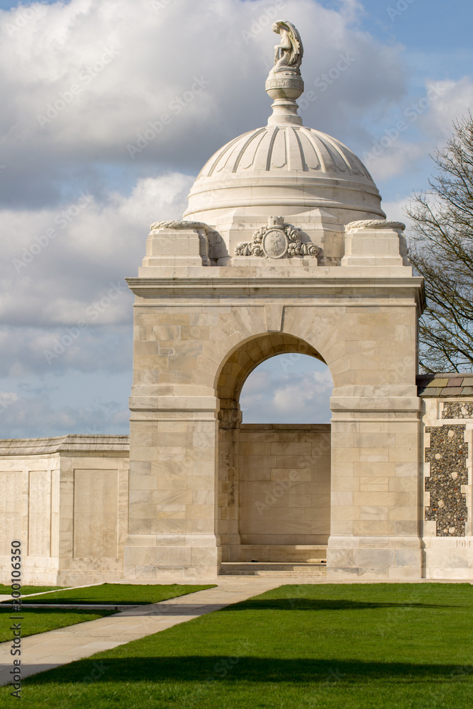 Obraz premium Tyne cot cemetery