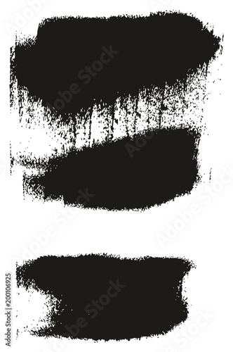 Paint Roller Background High Detail Abstract Vector Background Set 29