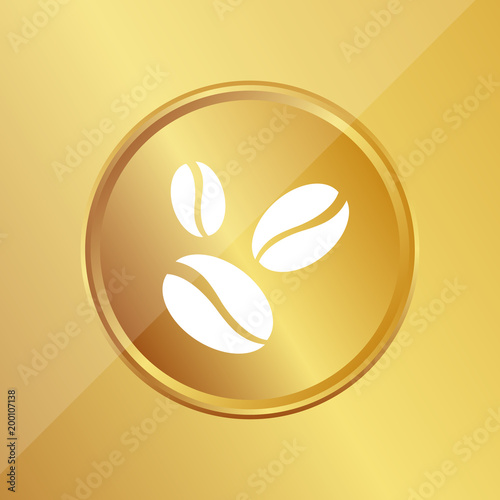 Gold Medaille - Kaffeebohnen
