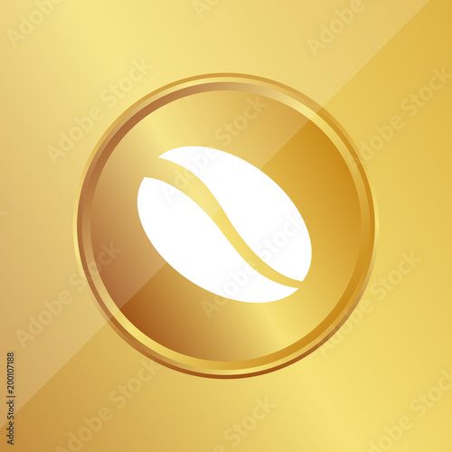 Gold Medaille - Kaffeebohne