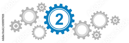 Zahnräder Banner - 2