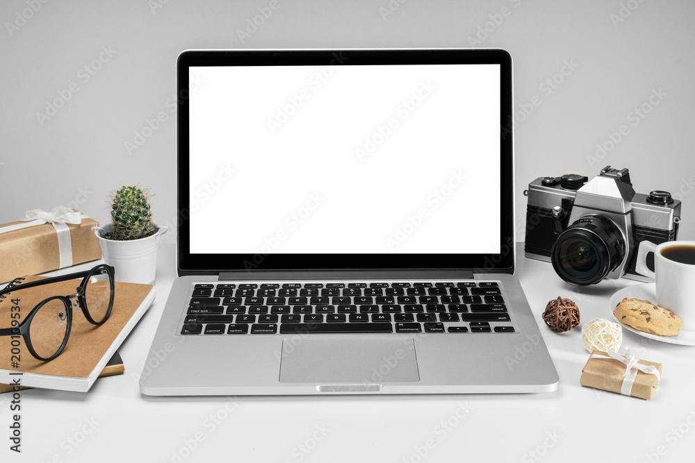 Laptop screen mockup Laptop screen mockup