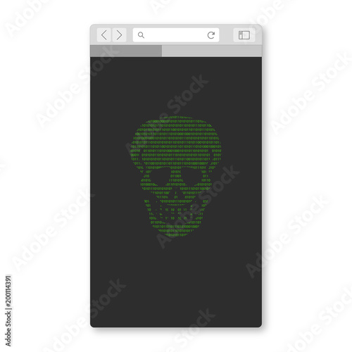 Mobil Browser - Totenschädel