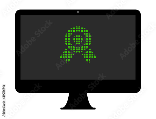Pixel Icon PC - Auszeichnung