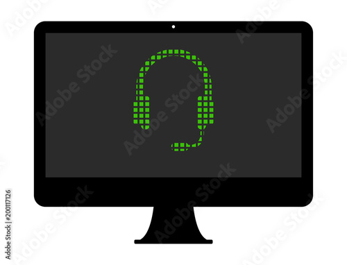 Pixel Icon PC - Headset