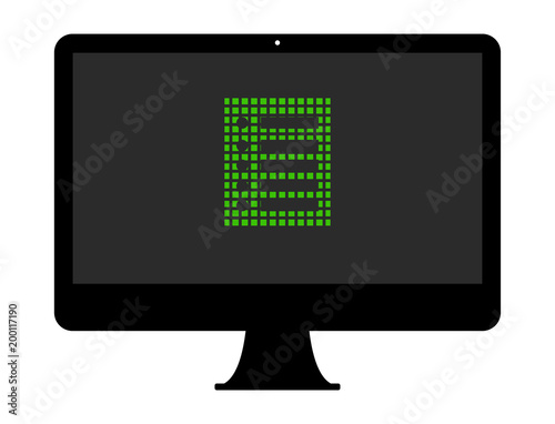 Pixel Icon PC - Dokument