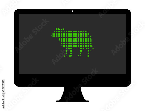 Pixel Icon PC - Kuh