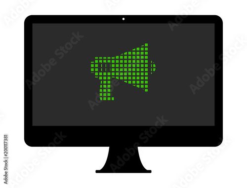 Pixel Icon PC - Megaphon