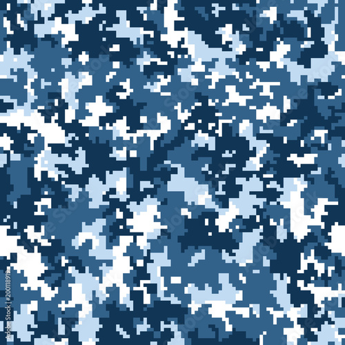 blue camouflage