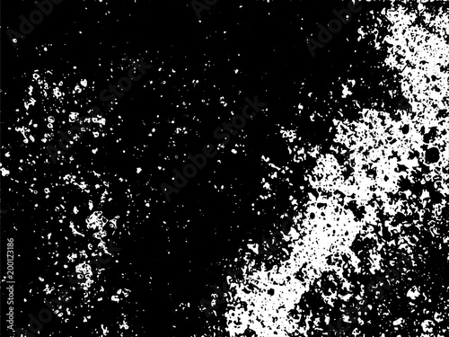 Grunge vector background dusty abstract texture paint black white 6