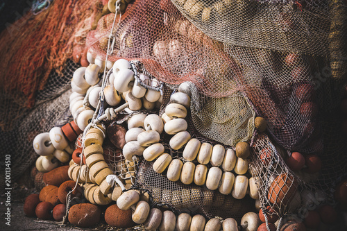 Close up filet de pêche © PicsArt