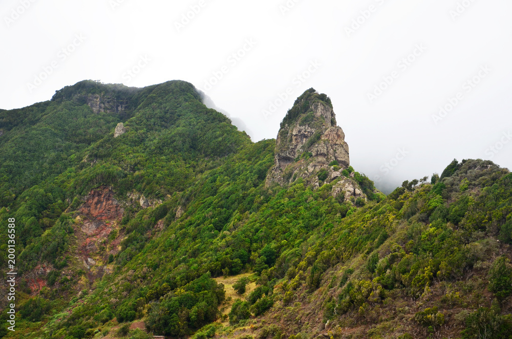 Mountains from Anaga national Park in Tenerife Mountains from Anaga national Park in Tenerife