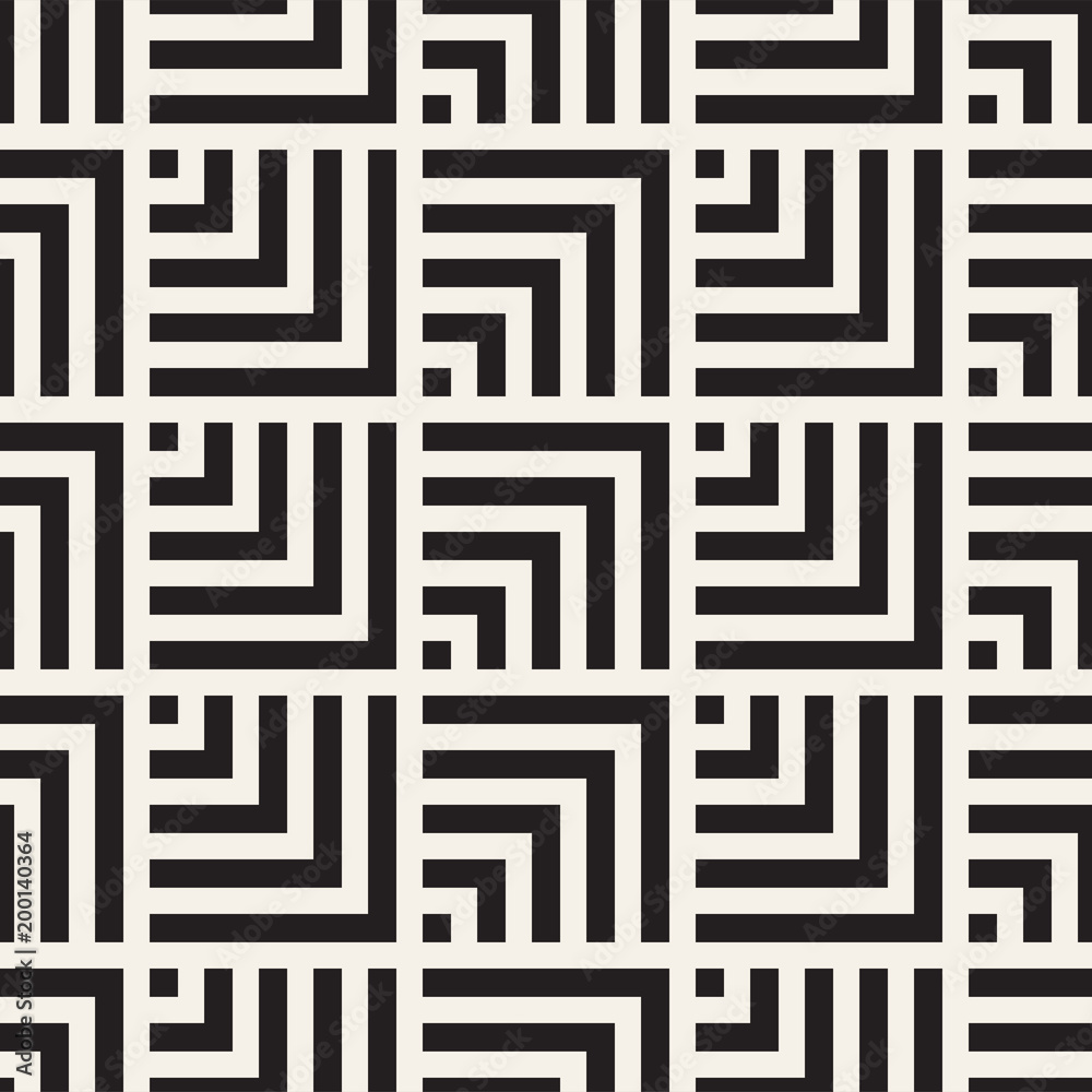 Vector seamless lines mosaic pattern. Modern stylish abstract texture. Repeating geometric tiles Vector seamless lines mosaic pattern. Modern stylish abstract texture. Repeating geometric tiles
