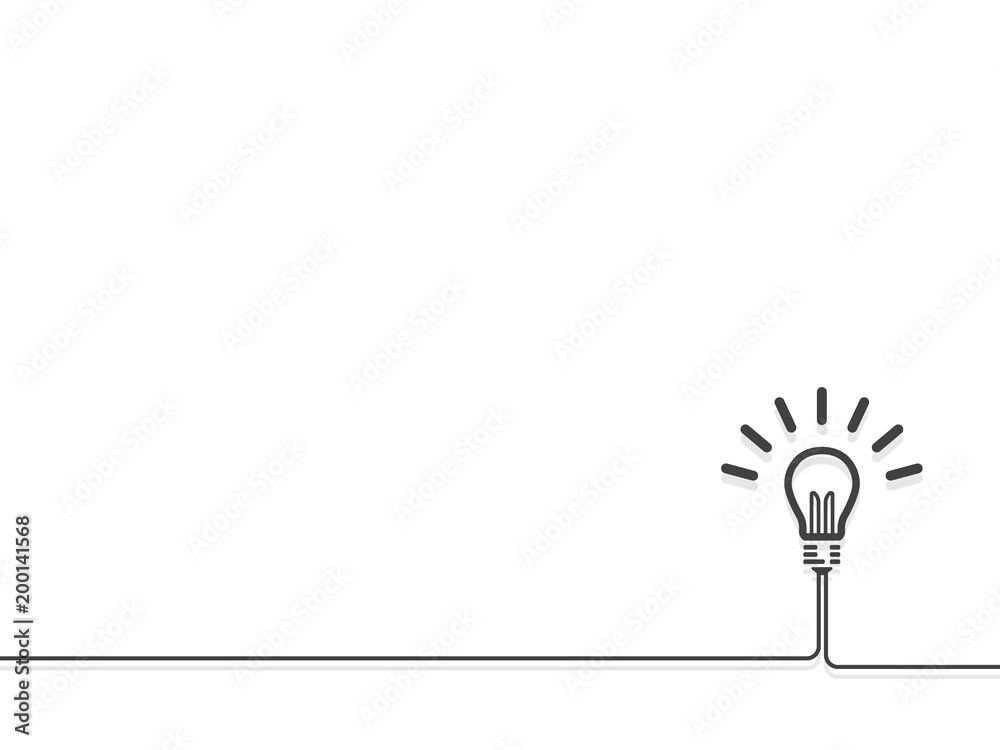 Idea concept with bulb. Idea background with light bulb. Abstract creative concept background. Vector illustration. Idea concept with bulb. Idea background with light bulb. Abstract creative concept background. Vector illustration.