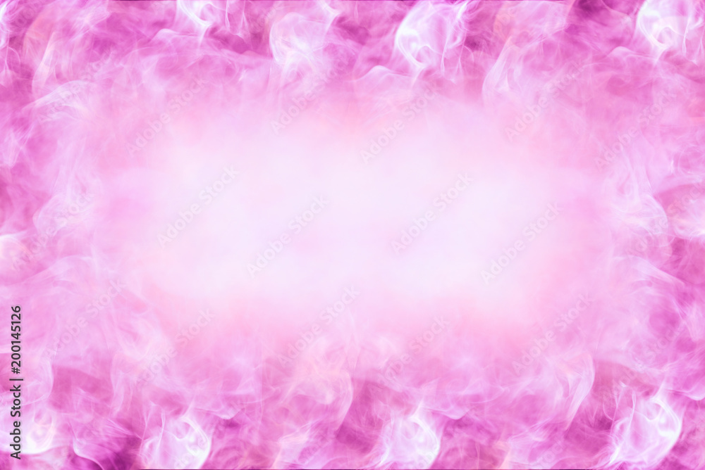Beautiful romantic design background with space in the center for text, abstract, pink and white colors