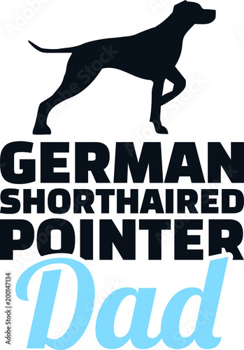 German shorthaired pointer dad