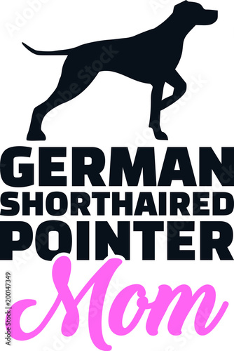 German shorthaired pointer mom
