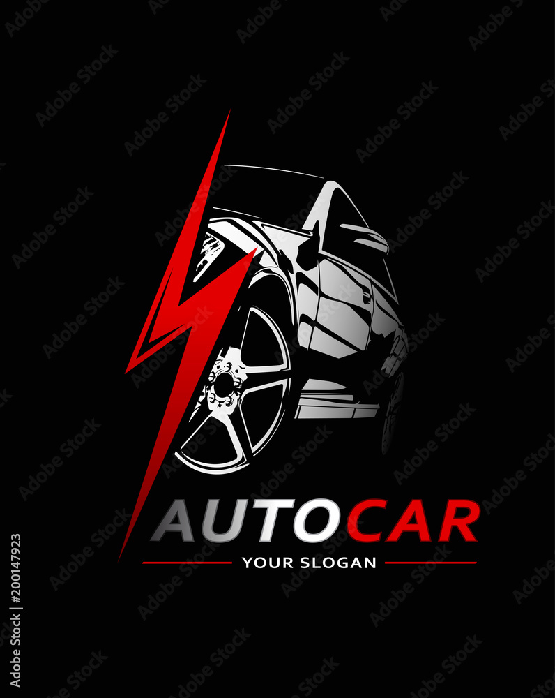 Car Logo Abstract Lines Vector. Vector illustration Car Logo Abstract Lines Vector. Vector illustration