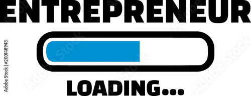Entrepreneur loading bar