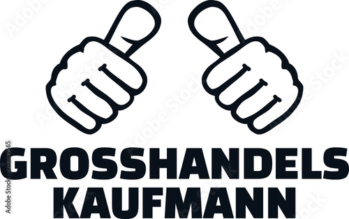 Male wholesaler thumbs german