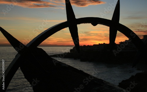 Obraz na płótnie Sunset in Nerja2 w salonie